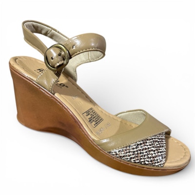 Romulo Sandalia Caf&eacute; Mujer Talla 37 Ref 5909